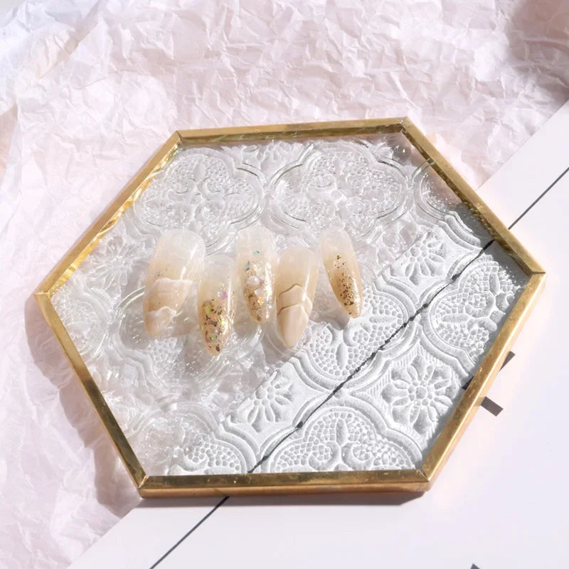 TSZS Japanese Nail Art Decoration Accessories For Manicure Photo Props Tools INS Acrylic Display Board Sleeves For Nail Photo