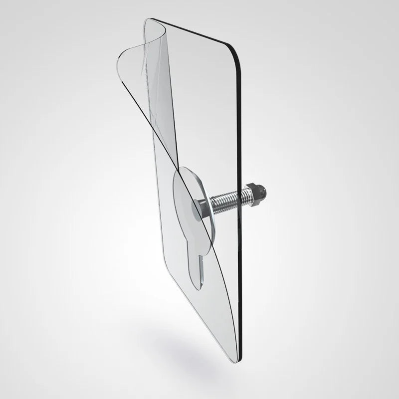 10Pcs Shelf Adhesive Wall Hooks Clear Closet Cabinet Shelf Pegs Wall Hangers Kitchen Bathroom Screw Hook Hanger