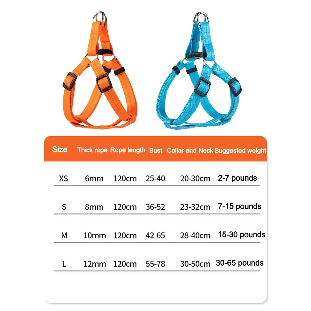 NEW Adjustable Dog Vest Harnesses Puppy Training Universal Pet Leash Breathable Cat Harness Pet Supplies