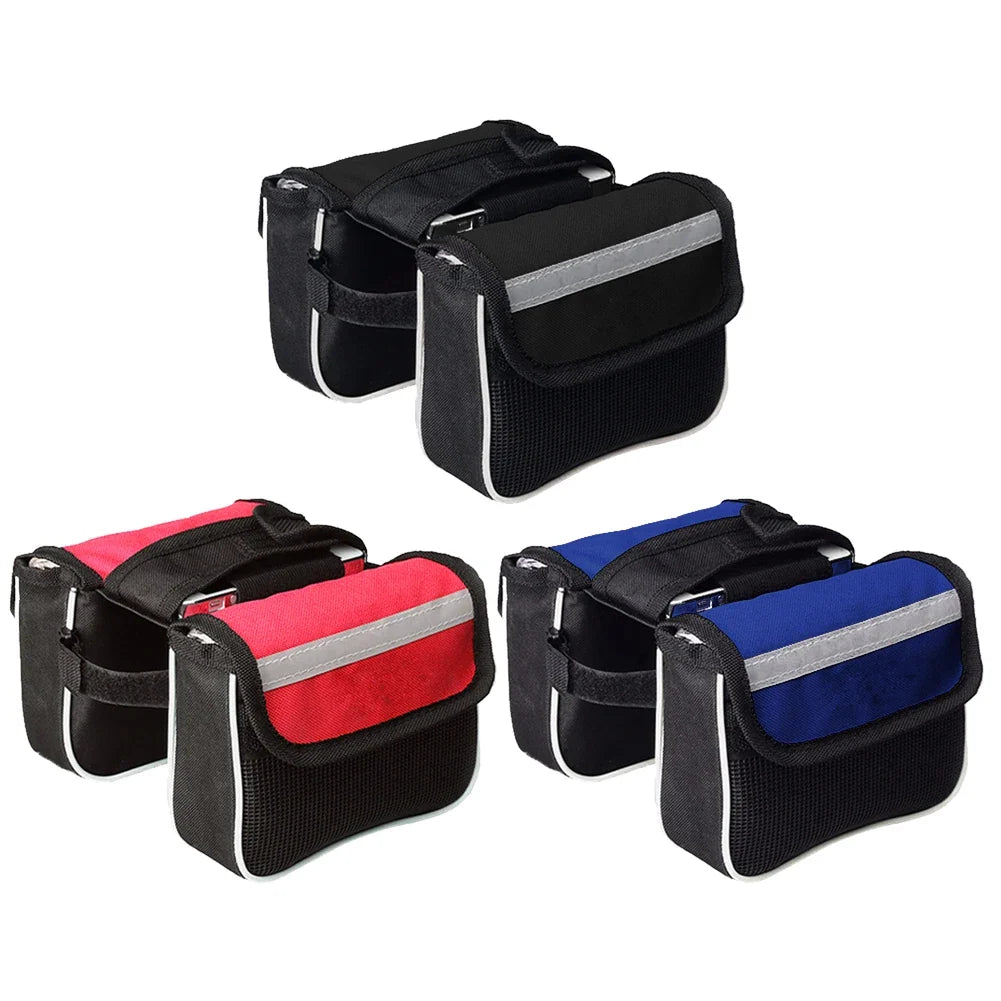 Bicycle Bag Front Tube Rainproof Bike Pouch Phone Case MTB Cycling Accessories