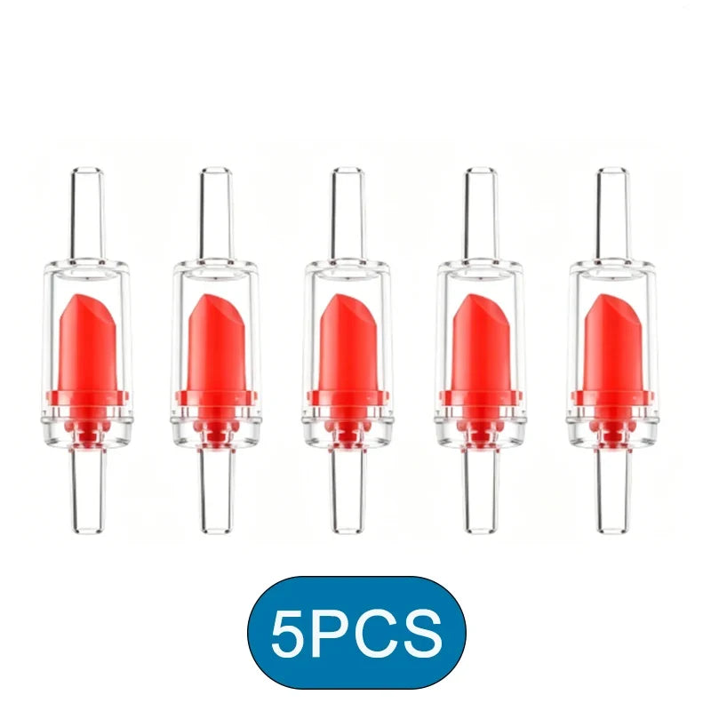 Check Valve Clear Aquarium Accessories Fish Tank Air Pump Accessories Anti-Backflow Anti-Siphon CO2 System Suitable for 4mm Hose