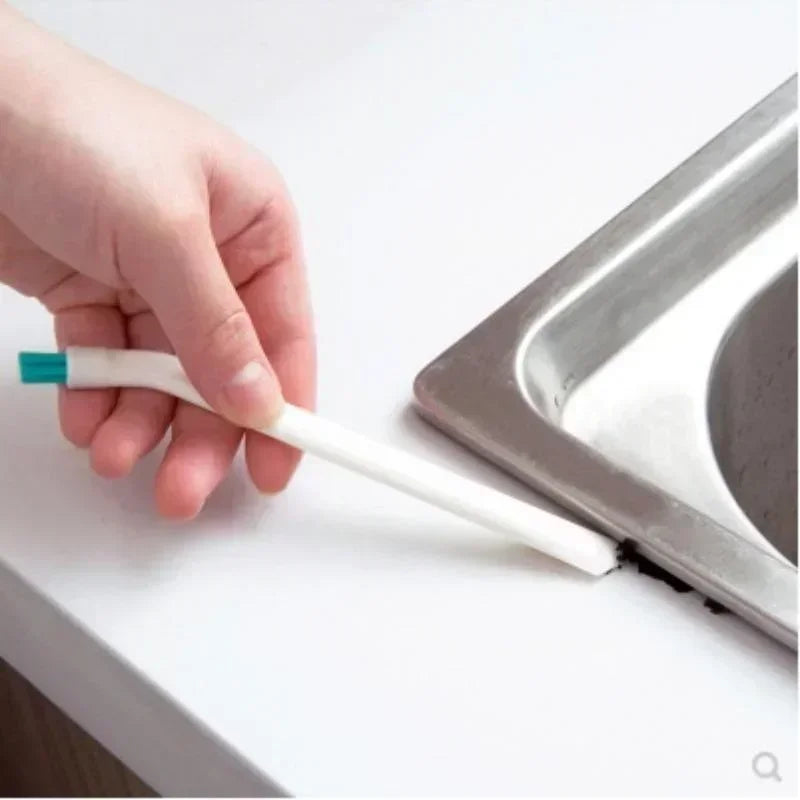 2Pcs/set Cleaning Narrow Brush Long Handle Portable Gap Baby Bottle Gap Cleaning Brush Household Kitchen Tool Small Brush