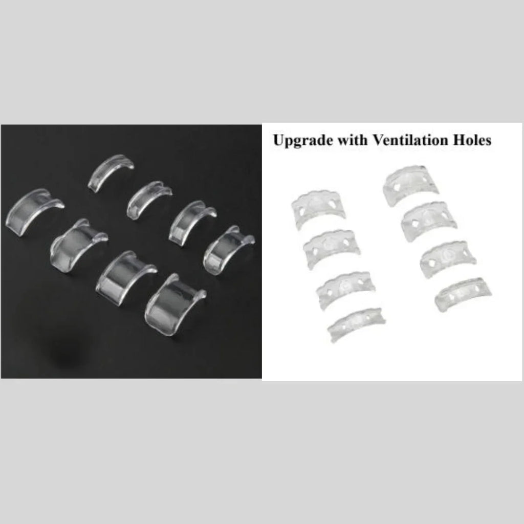 8 Sizes Silicone Invisible Clear Ring Sizer Anti-Loss Proof Invisible Ring Holder Retainer Shrinker for Large Rings