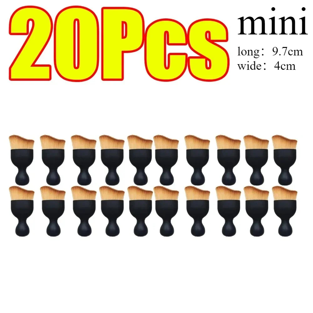 1-50Pcs Car Interior Detailing Brush Car Air Outlet Crevice Dust Removal Brushes Keyboard Brush Home Office Detailing Clean Tool