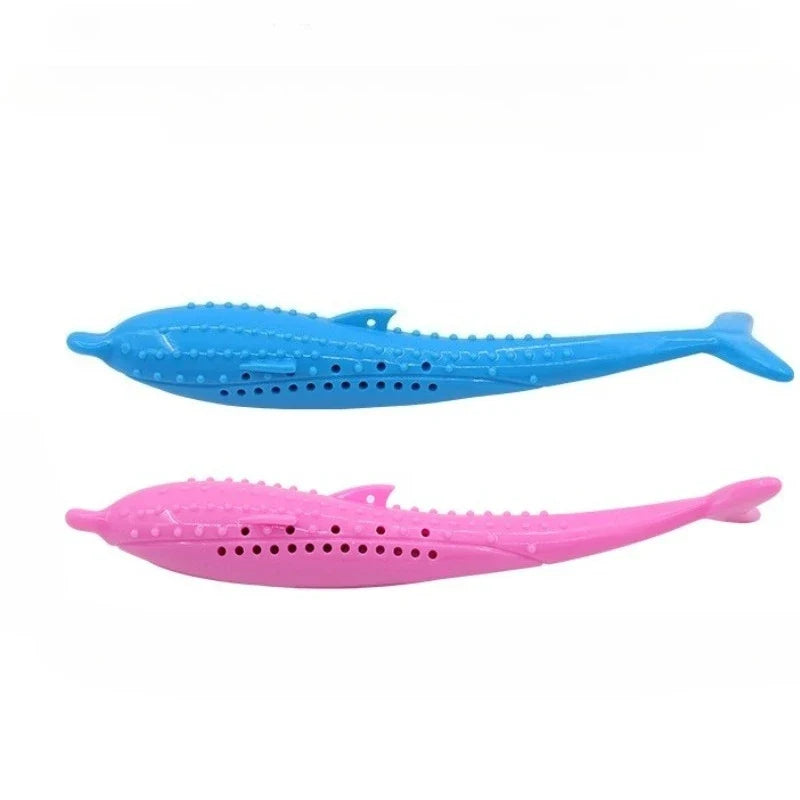 Cat Chew Toy Catnip Bite Resistant Simulated Fish Kitten Toy Silicone Teeth Cleaning Interactive Cat Toy Supplies