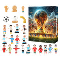 1/2/3PCS Soccer Advent Calendar 2024 Sports Christmas Advent Calendar Xmas Countdown Calendar Surprise Gifts for Soccer Fans