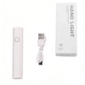 Portable Handheld UV LED Nail Lamp USB Rechargeable Pen Shape Nail Dryer Quick Curing Light for Gel Polish Manicure And Nail Art
