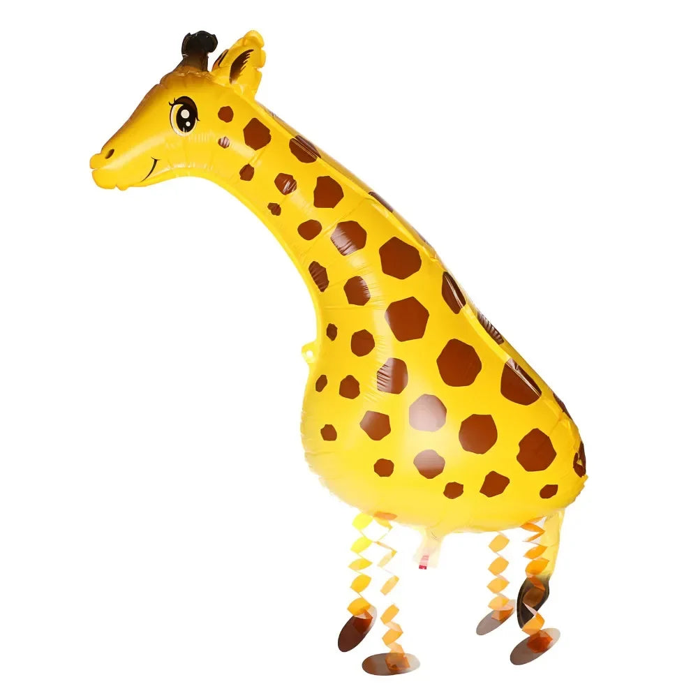 Cute Cat Dog Pet Dinosaur Balloon Girl Boy Happy Birthday Decoration Balloons Mixed Walking  Animal Balloons for Birthday