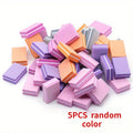 5/10pcs Mini Nail Buffing Blocks, Dual-Sided Sanding Files, Polishing Manicure Pedicure Tools, for Shaping And Smoothing