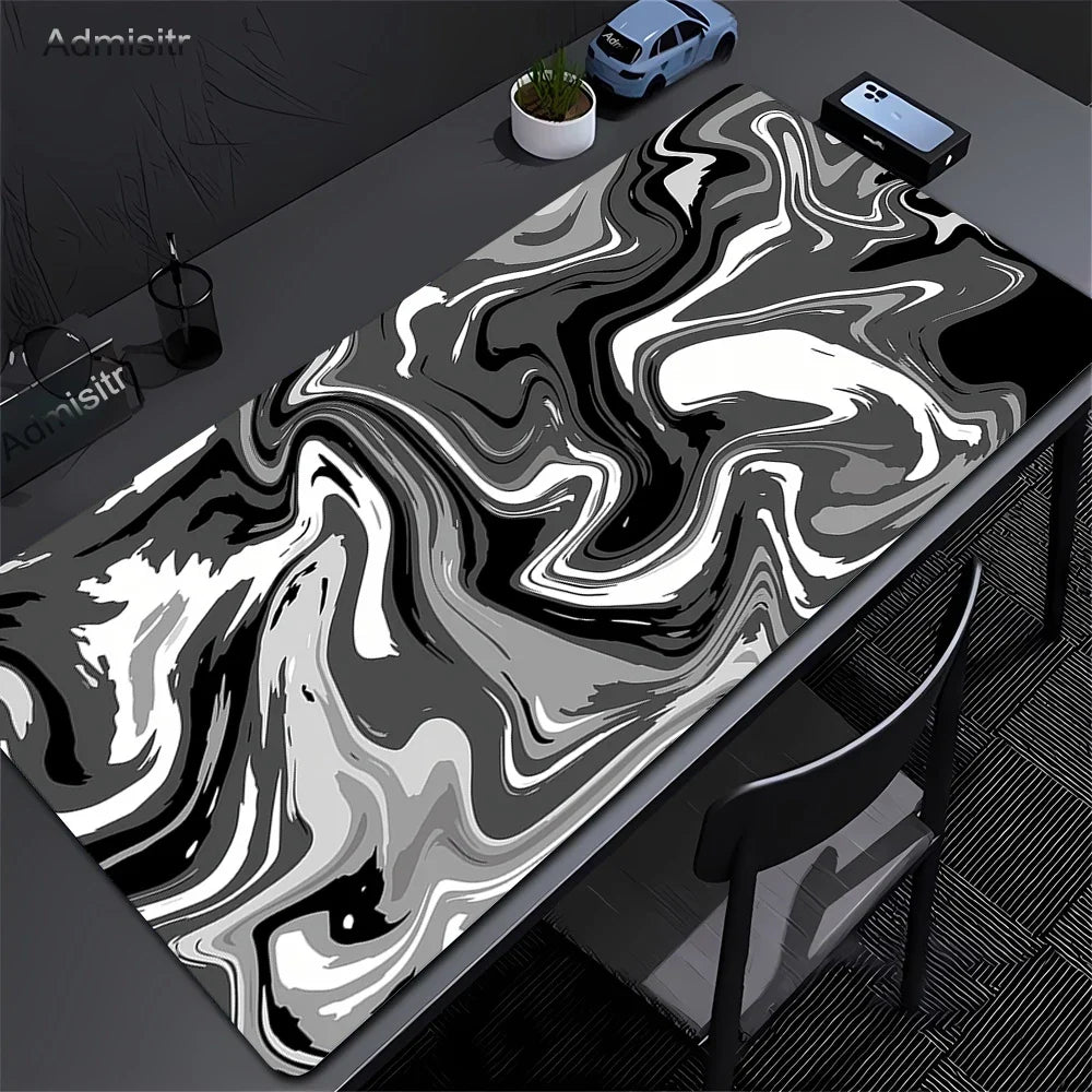 Mouse Pad Black Deskmat Xxl Carpet Desk Accessories Laptop Gamer Mause Pad White Large Mousepad 900x400 Office Tables mouse mats