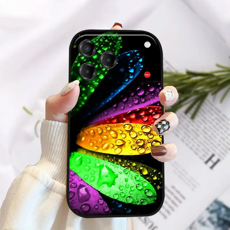 For ZTE Nubia V80 Pro Case Fashion Silicone Soft TPU Back Cover For ZTE Blade V 80 Pro V80Pro 4G Phone Case Shockproof Coque