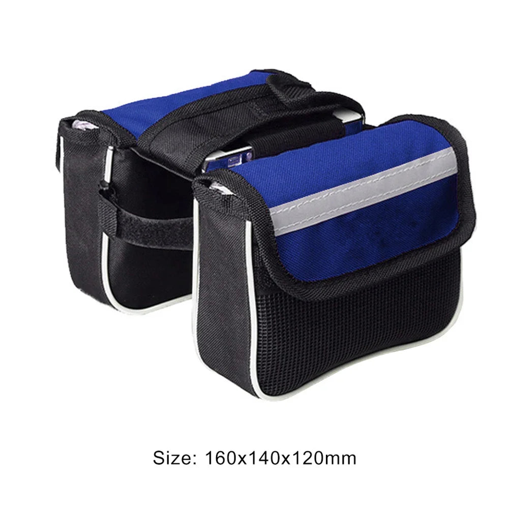 Bicycle Bag Front Tube Rainproof Bike Pouch Phone Case MTB Cycling Accessories
