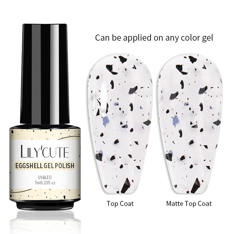 LILYCUTE 7ml Reflective Glitter Nail Gel Polish Effect Sparkling Soak Off Gel Semi Permanent For Manicure Nail Art UV Nail Gel