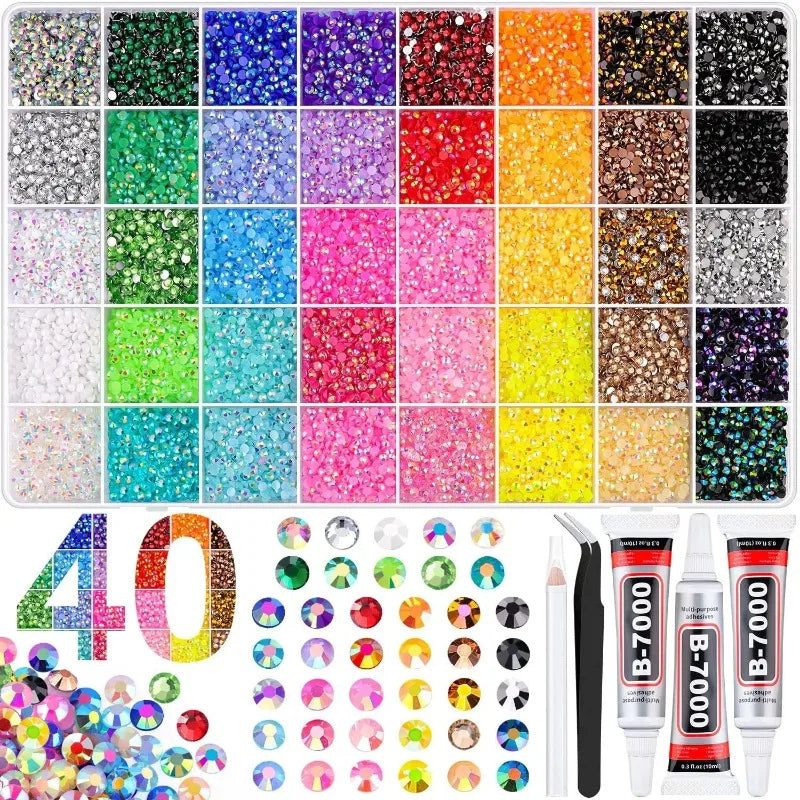 Minimalist Shiny Half-round Rhinestone Nail Art Accessories 3mm Flat-back Resin Nail Rhinestones, DIY Nail Craft Decorations