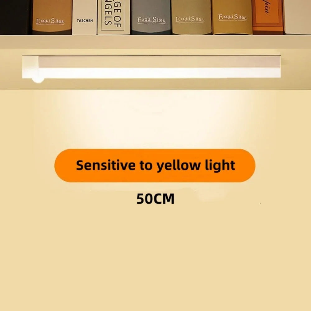 Rechargeable Motion Sensor Night Light Wireless LED Lamp For Kitchen Cabinet Wardrobe Stair Backlight Closet Lighting