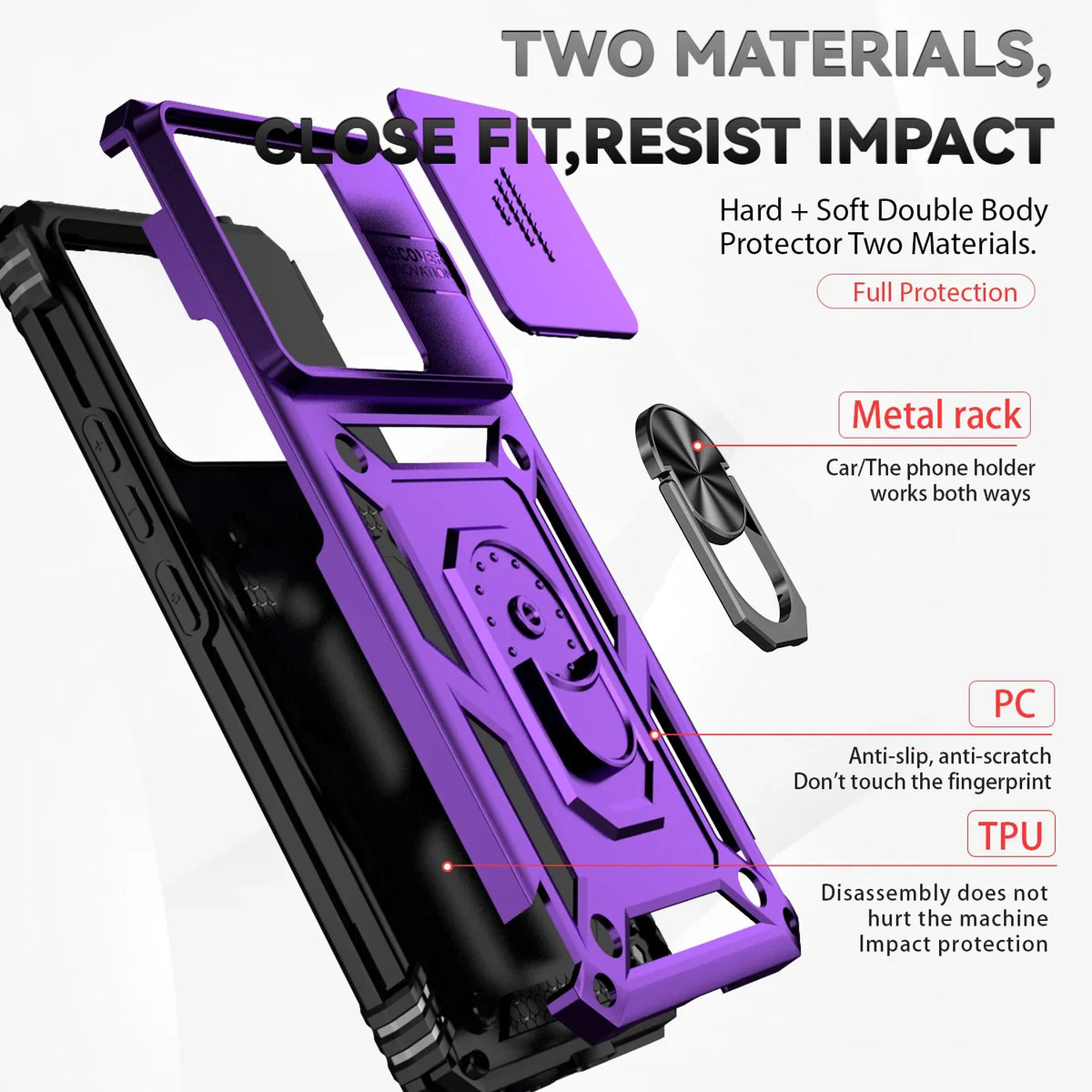 For Xiaomi 13T 12T 11T 15T 14T Pro 5G Lite Case Car Magnetic Ring Holder Armor Coque For Redmi 12 13C 12C 11A Lens Protect Cover
