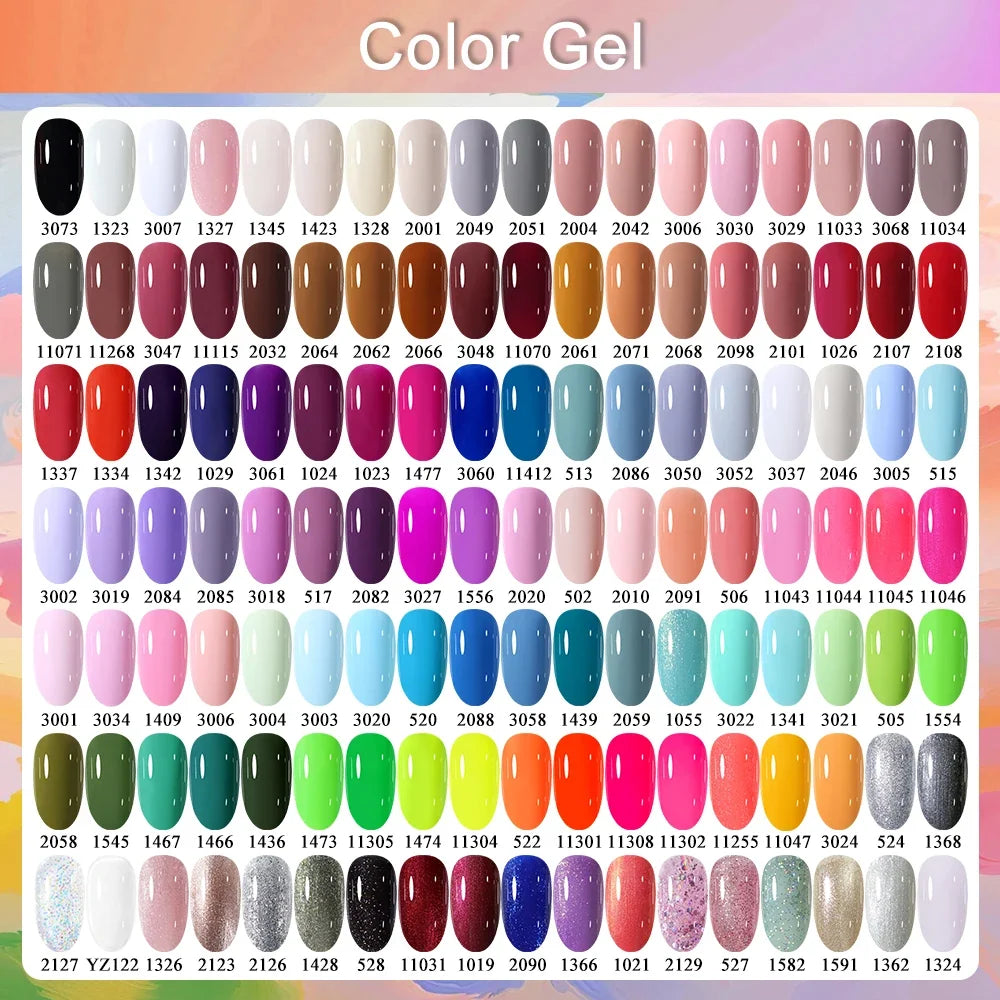 Arte Clavo HEMA TPO FREE 15ml UV LED Gel Nail Polish Soak Off Semi Permanent Daily Wear Universal Color For All Seasons Manicure
