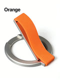 2025 innovative design aluminum alloy magnetic mobile phone ring holder, 360° rotation, 120° swing, suitable for iPhone 12+
