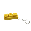 Five Buttons Ceative 3D Printing Keycap Key Ring Funny Cheese Fidget Stress Relief Keyring Bag Pendants Christmas Gift