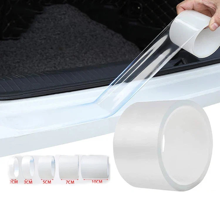 Car Stickers Door Sill Protector Universal Car Door Edge Sticker Anti Scratch Car Bumper Protection Film Car-Styling Accessories