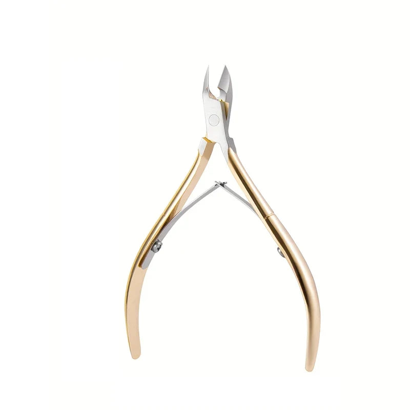 Stainless Steel Dead Skin Scissors Set Stainless Steel Cuticle Clippers Nail Cuticle Pusher Set Removal Nail Removal Nail Gel