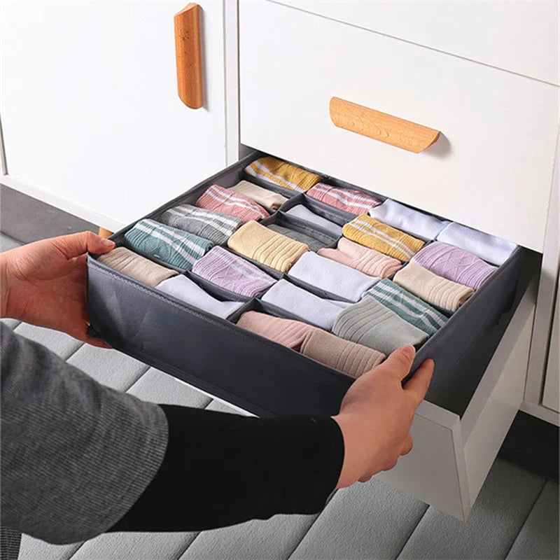 Underwear Organizer Socks Pants Bra Storage Box Cabinets Wardrobe Clothes Drawer Organizer Storage Organization For Bedroom