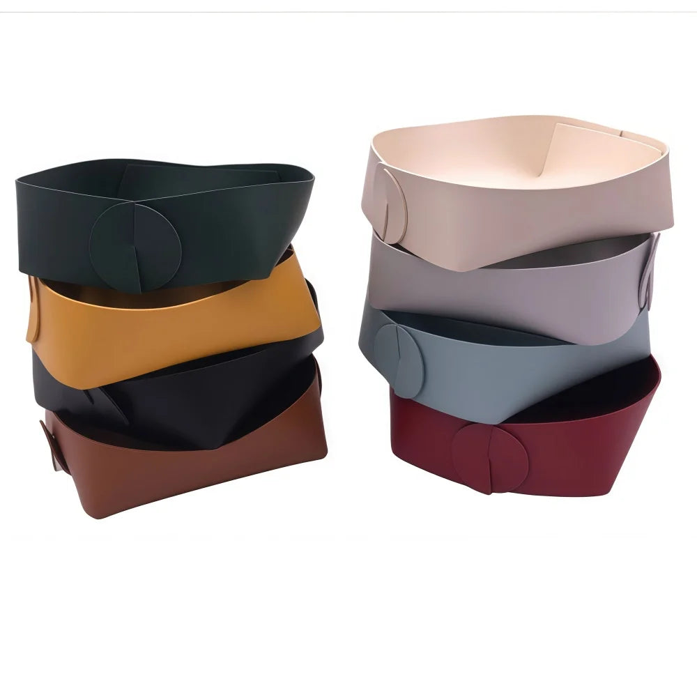 1PC 15x14x6cm Storage Tray Set Stylish Multi-Function Desktop Entryway Decor Key Jewelry Sundries Organizer Home Office Tabletop