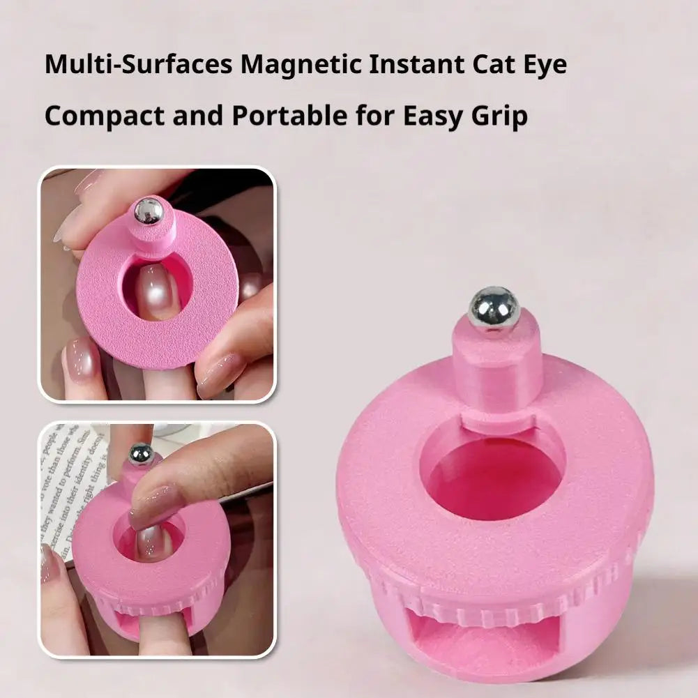 Nail Art Automatic Suction Cat Eye Magnet Artifact, Multifunctional, Ultra Strong, Wide Light French Cat eye Magnet