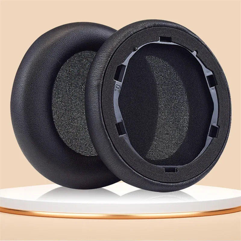 Soft Foam Leather Headphone Earpads Ear Pads Compatible For Life Q30 Q35 Wireless Headset Earmuffs Repairing Parts
