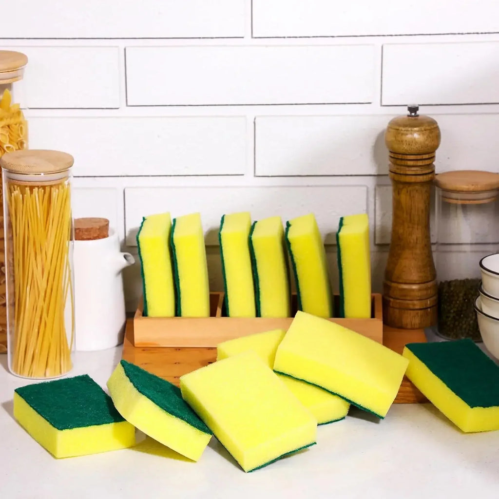 Sponges Kitchen Scrub Dish Sponge Scouring Pad
