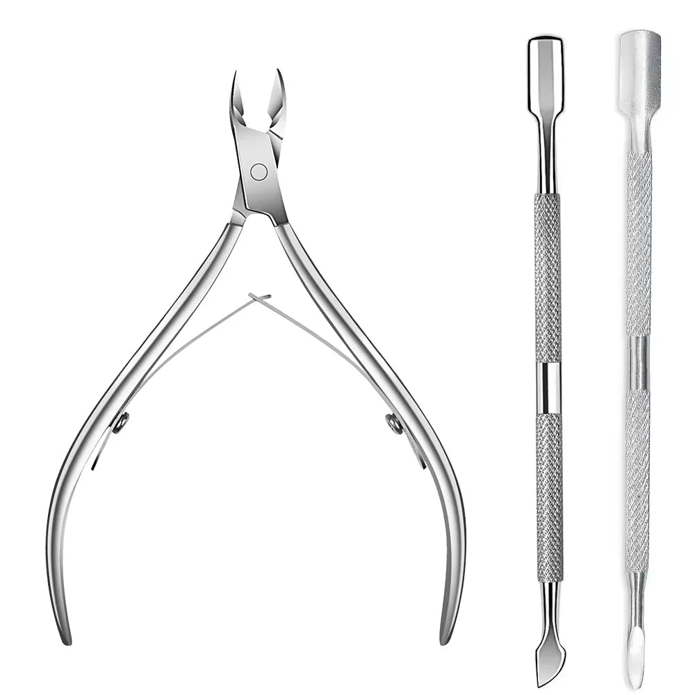 LULAA Cuticle Trimmer Professional Pedicure and Nail Care Tool Suitable for Removing Dead Skin from Fingernails and Toenails