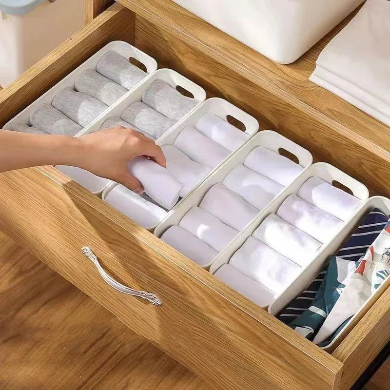 1/3PCS Multifunctional Desktop Storage Box Toiletries Cosmetic Sundries Plastic Storage Organization Box Drawer Organizer