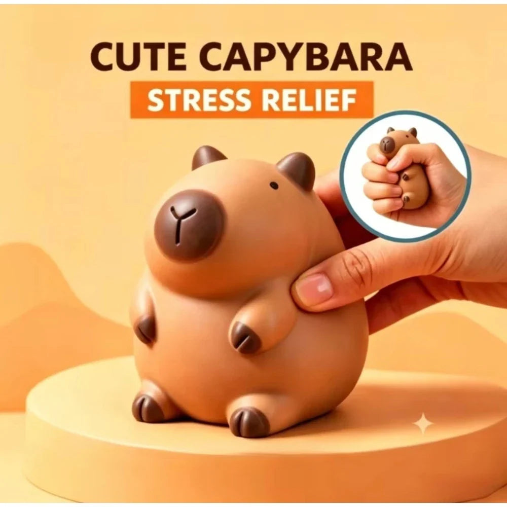 Capybara Slow Rising Squishy Kawaii Squishy Fidget Toy Stress Relief Squeeze Toy for  Adults Gift