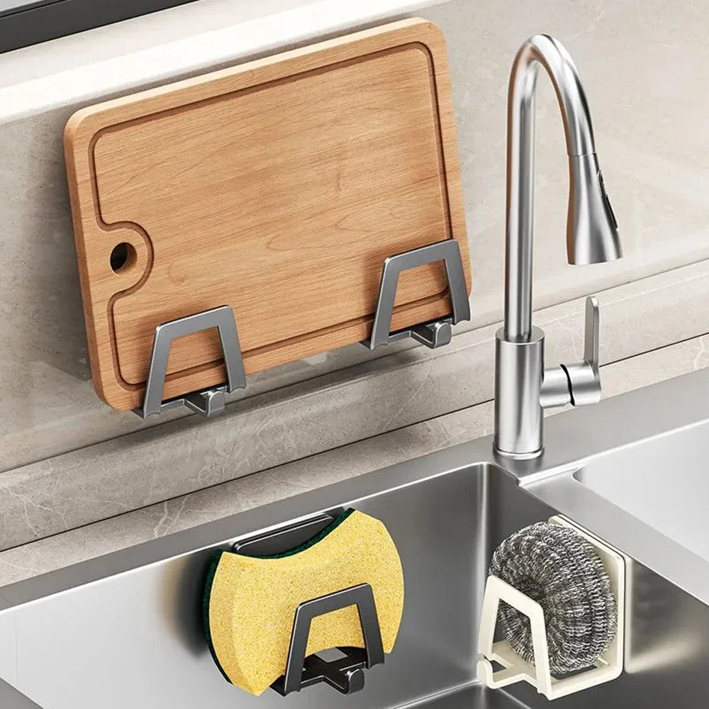 Kitchen Sink Sponge Holder Stainless Steel Sponge Holder Kitchen Sponge Holder Sink Accessories Under Sink Organizer