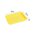 Plastic Art Trays,Multicolor Activity Tray Organizer Serving Tray For Crafts,Diy Projects,Painting,Beads,Organizing Supply