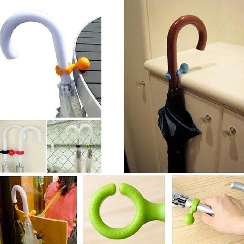 3PCS Umbrella Holder New Fashion Umbrella Stand Ring Holder Hook Umbrella Bracket Storage Rack Colorful