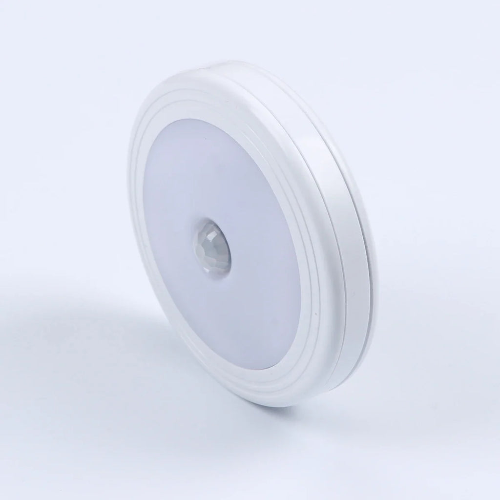 PIR Motion Sensor LED Night Light Battery Powered Night Lamp For Kitchen Cabinet Wardrobe Lamp Staircase Wireless Closet Light