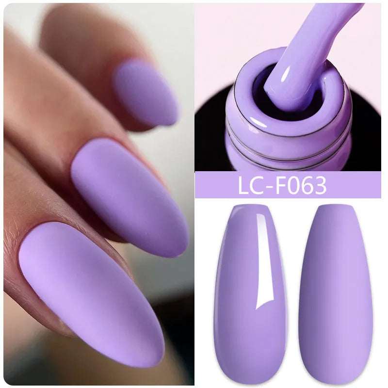 LILYCUTE Milky White Gold Sequins Quick Extension Rubber Base Gel Nail Polish Glitter Extend Construct Hard Gel Nail Art Varnish