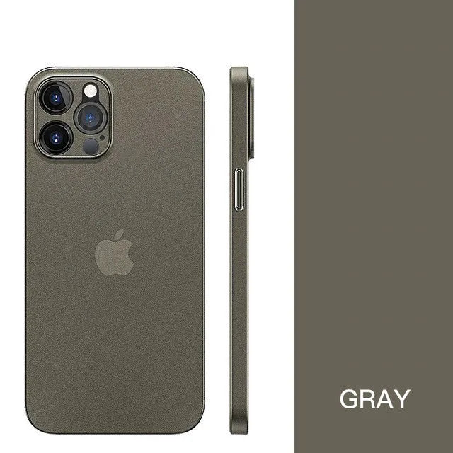 0.3MM Ultra Thin Matte PP Case For iphone 11 12 13 Mini X XR XS Pro Max Clear Cover For iphone 6 6s 7 8 Plus Hard PC Case