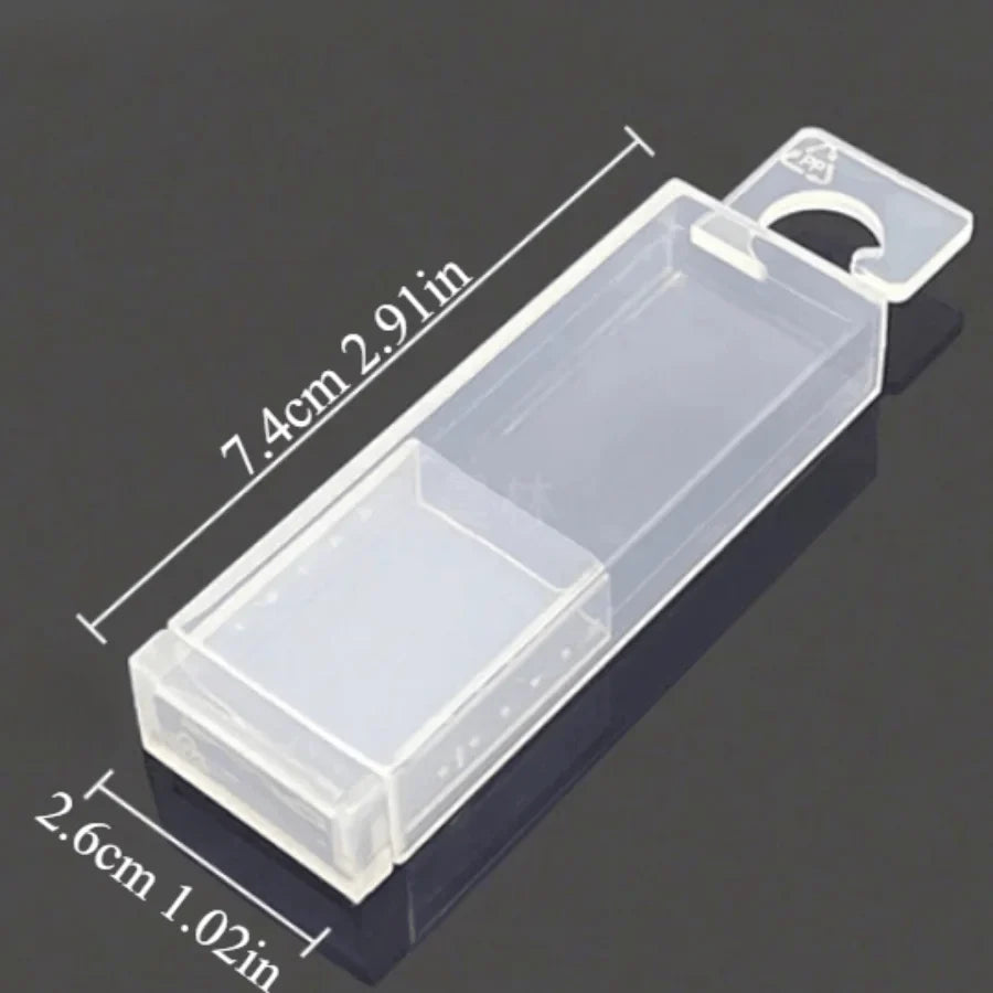 Rectangular Telescopic Box Tool Parts Storage Drill Milling Cutter Box Twist Drill Boxes Tap Accessories Tool Plastic Packaging