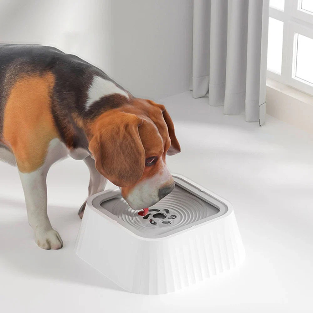 Floatation Water Tray Pets Drinking Bowl Pet Floating Drinking Water Bowl Dog And Cat Neck Protection Non-Slip