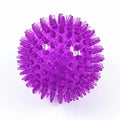 Dog Toy Ball High Elastic TPR Squeaky Spike Ball Durable Chew Resistant Teeth Cleaning Molar Interactive Play Ball For Dog Toy