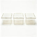 Transparent Bathroom Pull Out Storage Drawer Cotton Stick Makeup Organizer Under Mirror Cabinet Cosmetics Rack Divider Tool