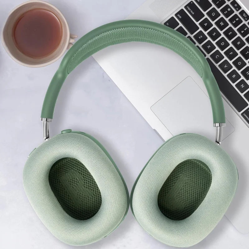 Magnetic Replacement Mesh Ear Pads for AirPods Max Headphones, Soft Ear Cushion Earmuff Pillow