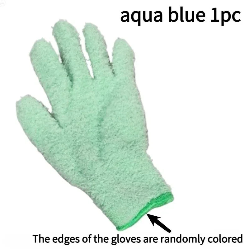 1PC Microfiber Dusting Gloves Stretchable Breathable Cleaning Gloves Non-Waterproof for Cars Boats RVs Pools Home Kitchen