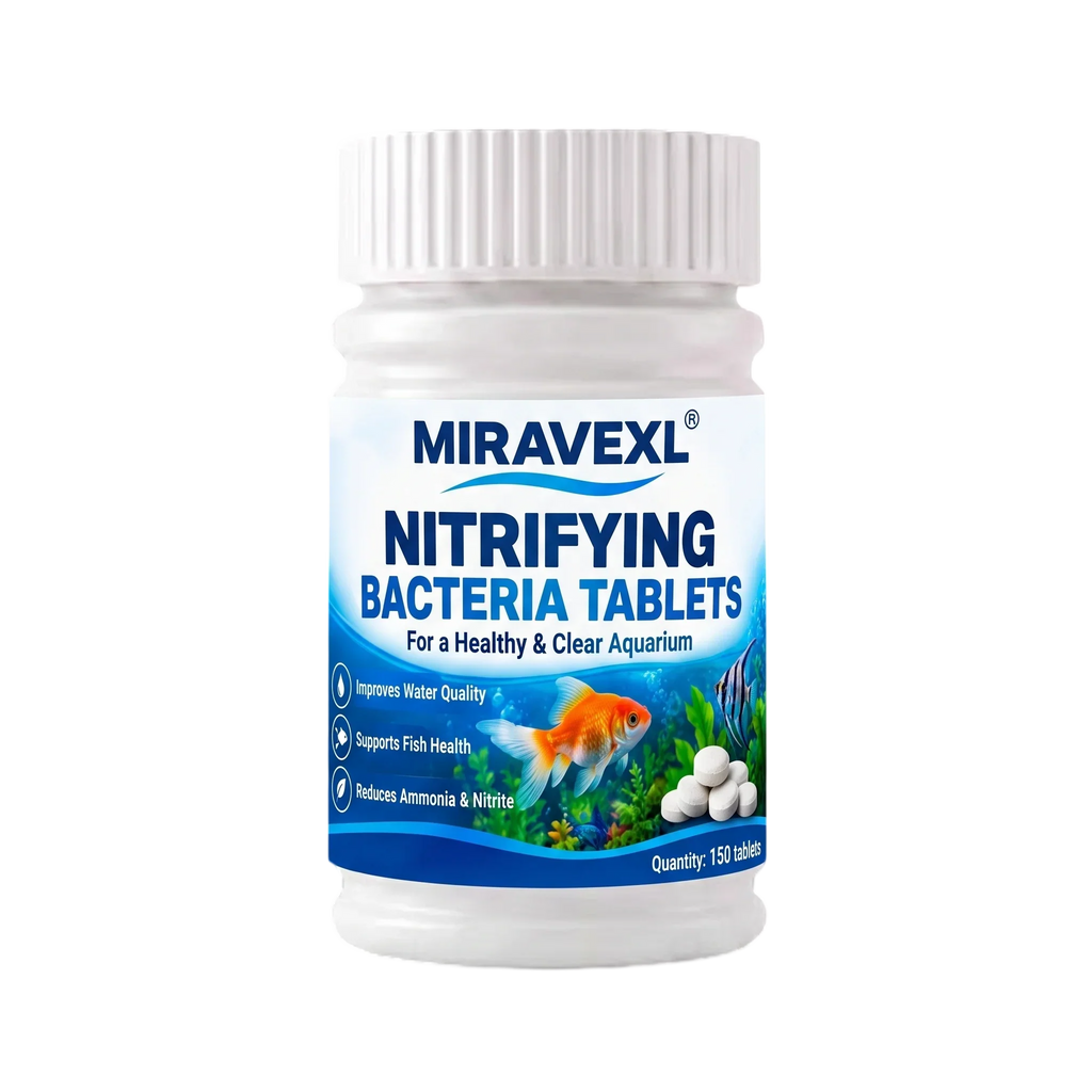 Nitrifying Bacteria Tablets for Aquarium, Rapid Water Clarifier & Bio Filter Starter, Decomposes Fish Waste, Ammonia & Nitrite