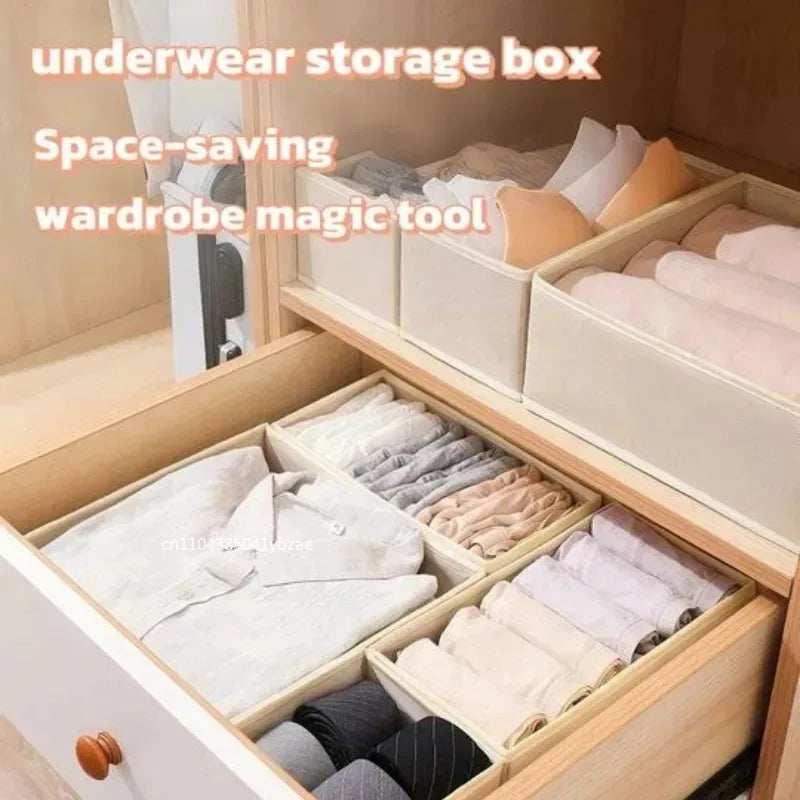 Closets Clothes Organizer Pants Jeans Storage Box Cabinet Drawer Organizer Underwear Socks T-Shirt Wardrobe Storage Organizers