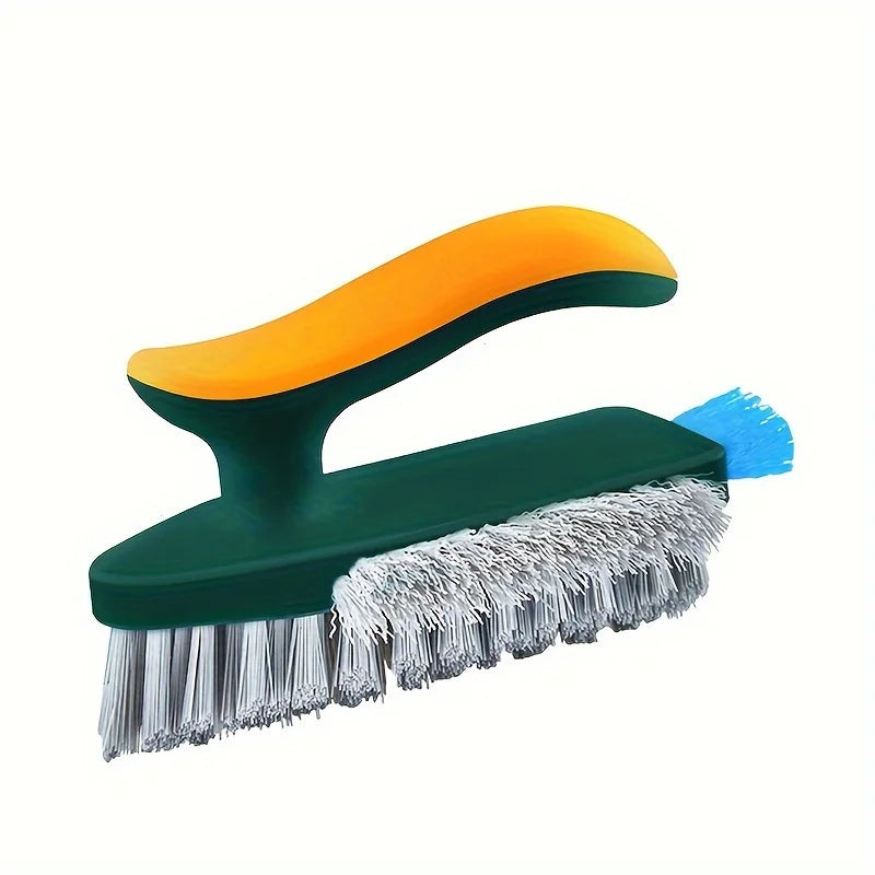 4 In 1 V-Shape Scrubber Brush Kitchen Bathroom Tile Floor Gap Cleaning Brush Window Groove Wall Corner Toilet Brushes Tools
