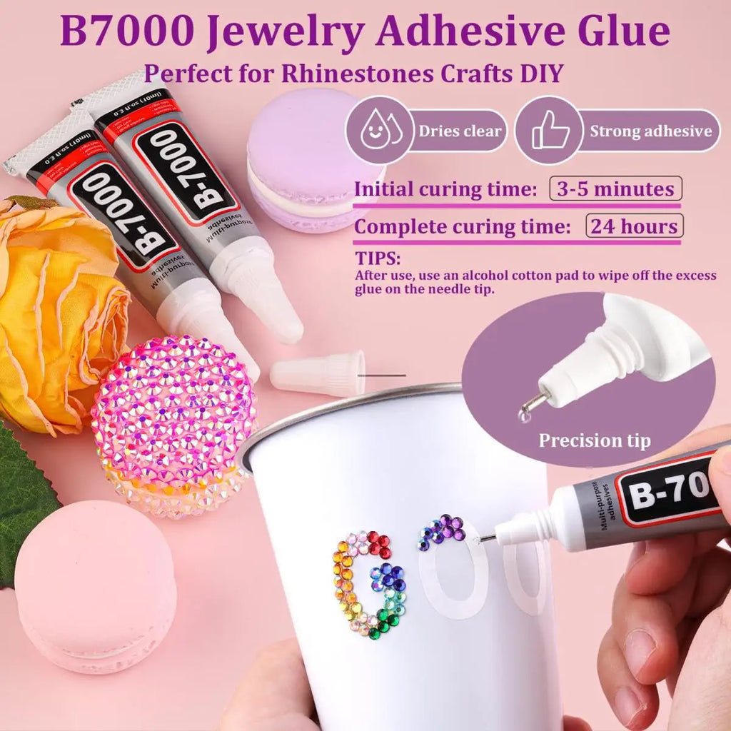 1Box Hot Selling Colorful Nail Rhinestones Bedazzling Kit 3mm Semi-circular Flatback Resin Nail Diamond Charms DIY Nails Parts