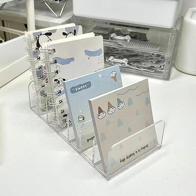 1pc, 7-Compartment Desktop Makeup Storage Box Plastic Organizer for Cosmetics Blush Eyeshadow Display Tray